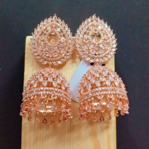 Traditional Dome-Shaped Jhumkas (Earrings)