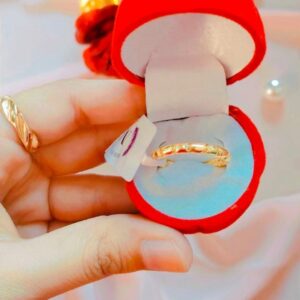 Anti-Tarnish and Waterproof Finger Rings.