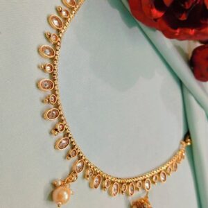 Rajwada Necklace Set with Earrings