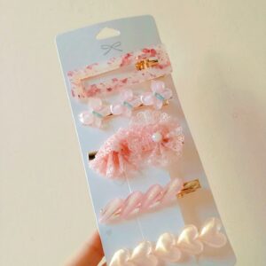 Stylish Hair Pins – Set of Random Designs | Everyday Hair Accessories for Women & Girls (₹60 Each)