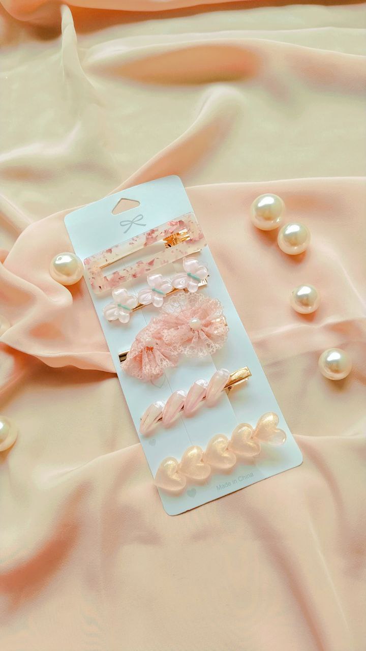 Stylish Hair Pins – Set of Random Designs | Everyday Hair Accessories for Women & Girls (₹60 Each) - Image 3