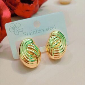 Anti-Tarnish Hypoallergenic Waterproof Earrings – Tarnish-Free, Sweat & Moisture Resistant, Everyday Wear Jewelry for Sensitive Skin