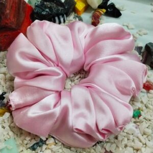 Premium Satin Scrunchies – Soft, Smooth & Gentle Hair Ties for Women & Girls