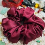 Premium Satin Scrunchies – Soft, Smooth & Gentle Hair Ties for Women & Girls (pack of 6)