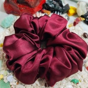 Premium Satin Scrunchies – Soft, Smooth & Gentle Hair Ties for Women & Girls