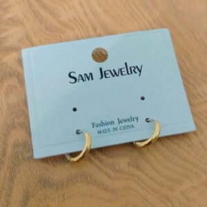 Anti-Tarnish Hypoallergenic Waterproof Earrings – Tarnish-Free, Sweat & Moisture Resistant, Everyday Wear Jewelry for Sensitive Skin