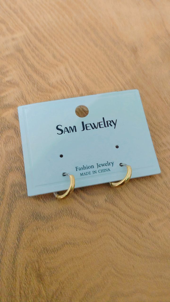 Anti-Tarnish Hypoallergenic Waterproof Earrings – Tarnish-Free, Sweat & Moisture Resistant, Everyday Wear Jewelry for Sensitive Skin